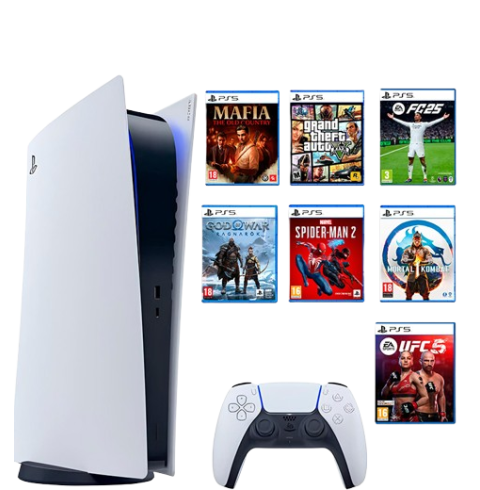 Sony PlayStation 5 Digital 825GB БУ + 700 игр