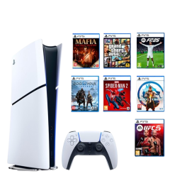 Sony PlayStation 5 Slim Digital Edition 825GB БУ + 700 игр