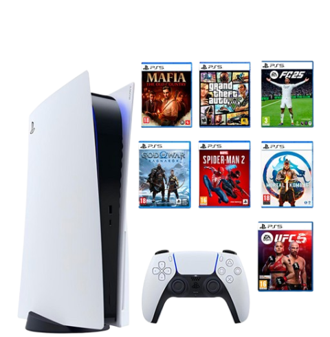 Sony PlayStation 5 з Дисководом 825GB БУ + 700 ігор