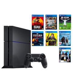 PlayStation 4 Fat 500 GB БУ + 700 ігор на 6 місяців