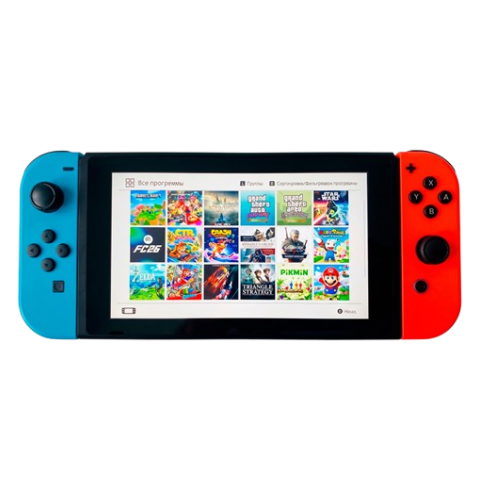 Консоль Nintendo Switch FAT 512GB БУ + 33 Гри