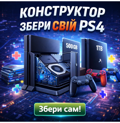 Конструктор PS4