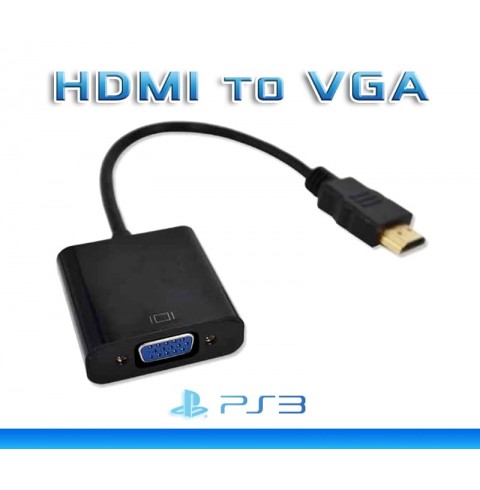 Переходник HDMI to VGA для PS3