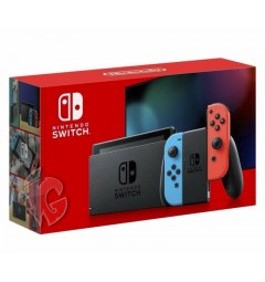 Nintendo Switch V2 Neon Blue Red