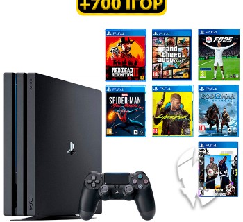 Инструкция по эксплуатации PS4 (+700 игр)