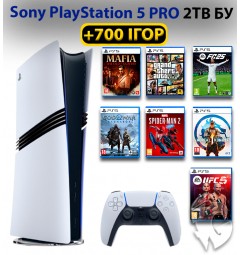 Sony Playstation 5 Pro 2TB БУ + 700 ігор