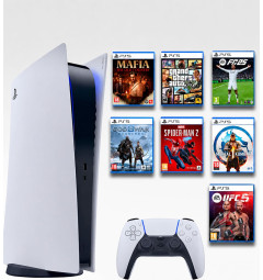 Sony PlayStation 5 Digital 825GB БУ + 700 игр