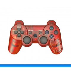 Беспроводной контроллер для PS3 (Transparent Red)