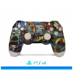 Бездротовий контроллер для Sony PS4 v2 (GTA 5)