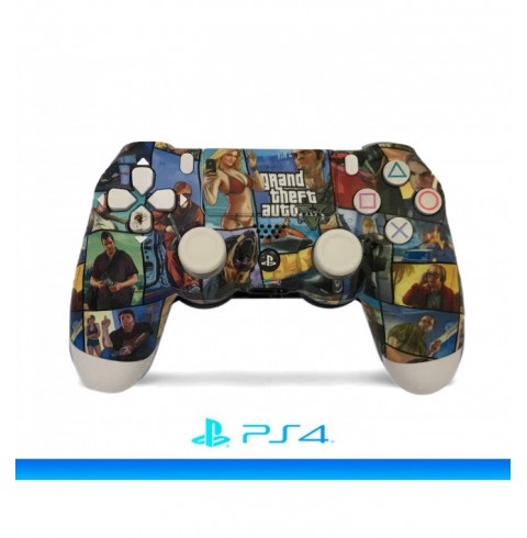 Бездротовий контроллер для Sony PS4 v2 (GTA 5)