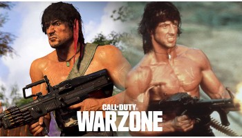 Warzone воссоздала сцену из игры "Рэмбо: Первая кровь 2" со удивительной точностью
