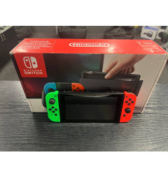 Nintendo Switch V2 Neon Б\У 128gb + 5 Игр