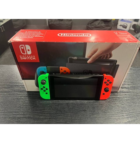 Nintendo Switch V1 Neon Б\У 128gb + 5 Игр