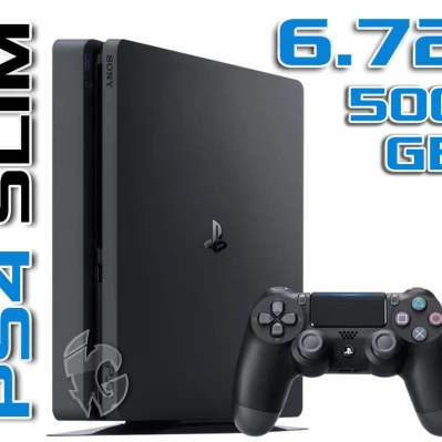 PlayStation 4 Slim 500 GB - ПРОШИВКА 6.72 (Витринный образец)