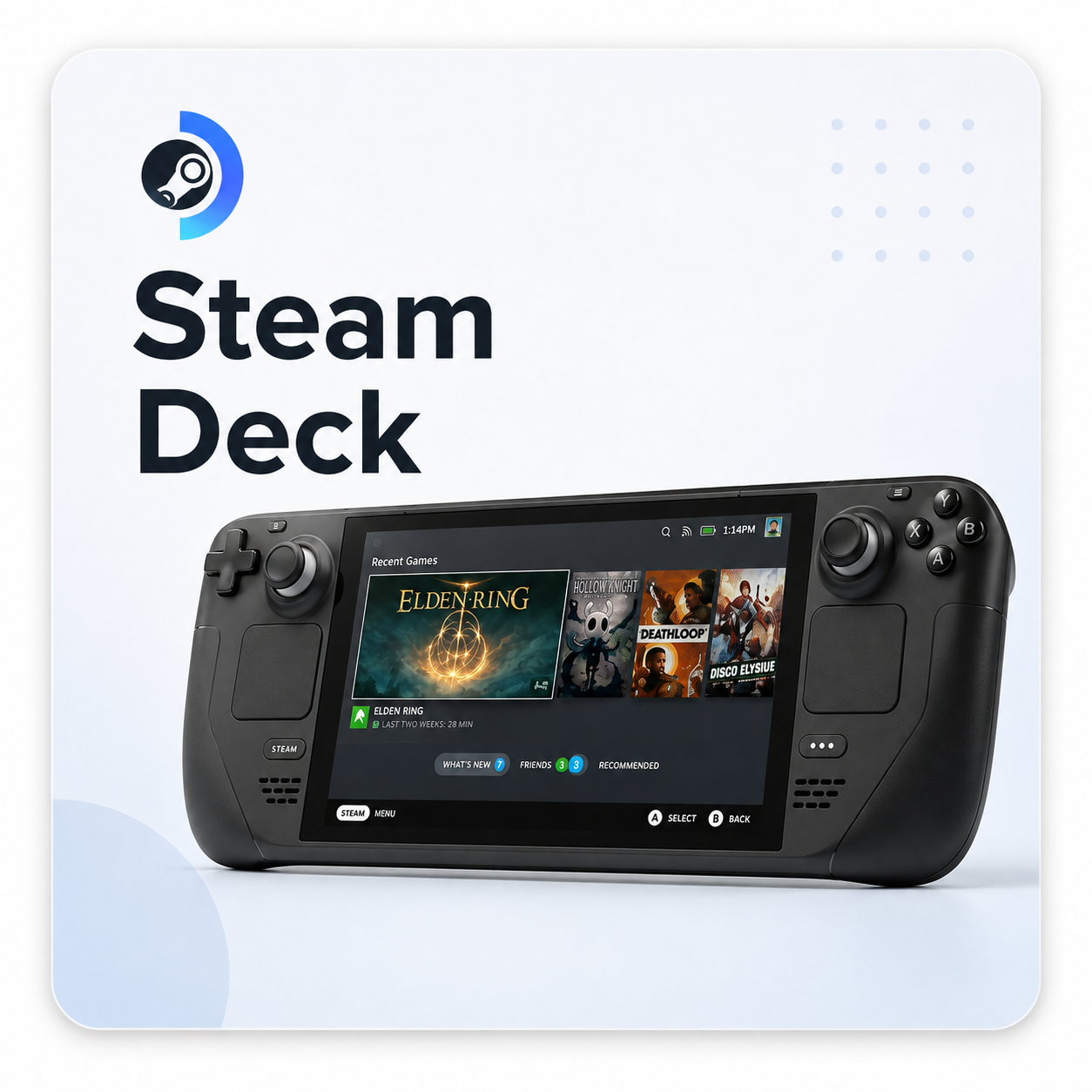 Steam Deck — портативная игровая консоль
